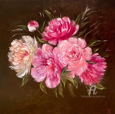 Beautiful Peonies - original artwork