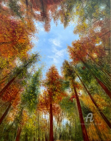 The Flight - autumn forest landscape